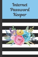 Internet Password Keeper: Forgotten Passwords Notebook - Different Accounts - Website Log In - Internet - Online Passwords - Easy to Remember - Write out Hints - Manage Log Ins 1696044030 Book Cover