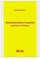 International Business Transactions: Legal Aspects for Managers 3037515481 Book Cover