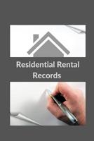 Residential Rental Records 1076416594 Book Cover