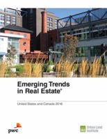 Emerging Trends in Real Estate 2016 087420366X Book Cover