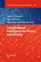 Computational Intelligence for Privacy and Security 3642441440 Book Cover