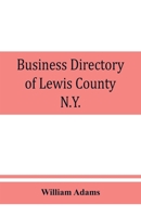 Business Directory of Lewis County 9353860466 Book Cover