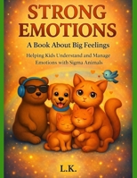 STRONG EMOTIONS: A Book About Big Feelings: Helping Kids Understand, Express, and Manage Emotions (Anger, Frustration, Sadness & More) with Sigma Animals (Strong Emotions Series) B0FHQNJZZZ Book Cover