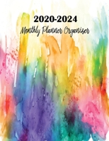 2020-2024 Monthly Planner Organizer: Planner Five Years 60 Months Calendar, 5 Year Appointment, Schedule Organizer 1696172306 Book Cover