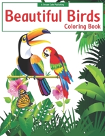 Beautiful Birds Coloring Book: Cute birds coloring book B0849VZBBL Book Cover