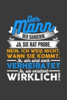 Der Mann der Sängerin: Jahres-Kalender für das Jahr 2020 DinA-5 Jahres-Planer Organizer für Chor Sängerinnen und Sänger (German Edition) 1708384820 Book Cover