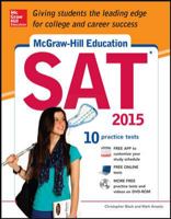 McGraw-Hill Education SAT with DVD-ROM, 2015 Edition 0071831967 Book Cover