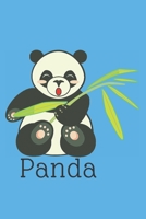 Panda: Animal ,Mammal, Book Gifts For Women Men Kids Teens Girls Boys (110 Pages, Lined , 6 x 9) 1679025783 Book Cover
