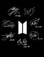 Bts: 150 Page by 8.5 x 11 Sketchbook 1694866262 Book Cover