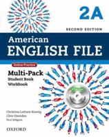 American English File 2 Multipack A: With Online Practice and iChecker 0194776247 Book Cover