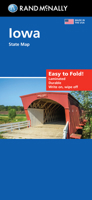 Rand McNally Easy to Fold: Iowa State Laminated Map 0528025511 Book Cover
