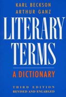 Literary Terms: A Dictionary 0374521778 Book Cover