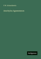 Aeschylos Agamemnon 3368010530 Book Cover