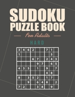 Sudoku puzzle book for adults hard: large print sudoku puzzle books for seniors | 360 puzzles hard with solutions B08WZ9W54L Book Cover