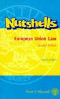 European Union Law (Nutshells) 0421683007 Book Cover