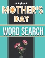 Mother's Day: Word Search, Mothers Day With Solution, Book B088B7NP1D Book Cover