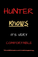 Hunter knows its very comfortable: Hunting is a style B084DD8R6Y Book Cover