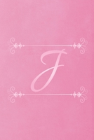 J: Initial Monogram Letter J College Ruled Notebook. Personalized Medium Lined Journal & Diary for Writing & Note Taking for Girls, Boys, Men and Women 1672864313 Book Cover