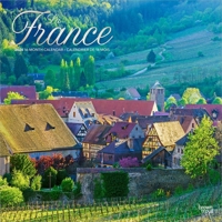 France 2026 12 X 24 Inch (Hanging) Monthly Square Wall Calendar Foil Stamped Cover English/French Bilingual Plastic-Free B0DYLFXSS9 Book Cover