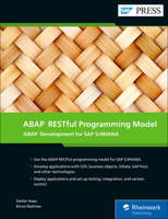 ABAP Restful Programming Model: ABAP Development for SAP S/4hana 1493219030 Book Cover