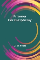 Prisoner for Blasphemy 9362512009 Book Cover