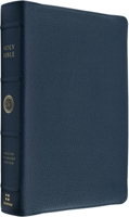 ESV Heirloom Bible, Veritas: Single Column Edition (Calfskin, Cerulean Blue) B0GL55SKVV Book Cover