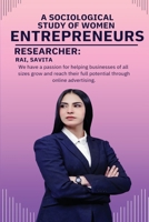 A Sociological Study of Women Entrepreneurs 5700363062 Book Cover