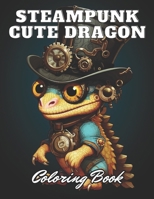 Steampunk Cute Dragon Coloring Book: 100+ Exciting and Beautiful Designs for All Ages B0CTG51KJ9 Book Cover