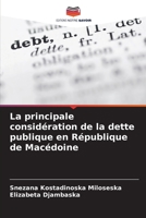 La principale considération de la dette publique en République de Macédoine 6205673177 Book Cover