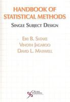 Handbook of Statistical Methods: Single Subject Design 1597560987 Book Cover