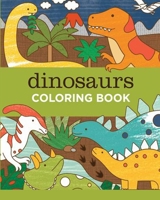 Dinosaurs Coloring Book: dinosaur coloring book with crayons 1676875115 Book Cover