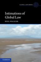 Intimations of Global Law 1107091624 Book Cover