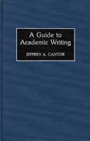 A Guide to Academic Writing 0275946606 Book Cover