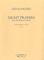 Night Prayer: Full Score 0793535387 Book Cover