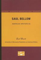 Saul Bellow 0816604398 Book Cover