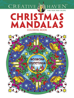 Creative Haven Christmas Mandalas Coloring Book 0486791882 Book Cover