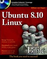 Ubuntu 8.04 Linux Bible 0470294205 Book Cover