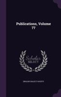 Publications, Volume 77 1346492107 Book Cover
