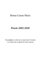 Poesie 2002-2020 0244265232 Book Cover
