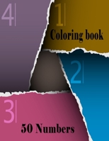 Numbers coloring book: numbers coloring book for kids-Perfect Gift For Children B08JDTRNK4 Book Cover