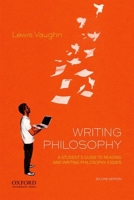 Writing Philosophy: A Student's Guide to Reading and Writing Philosophy Essays 0190853018 Book Cover