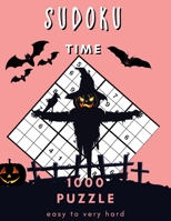 SUDOKU TIME: 1000 PUZZLE EASY TO VERY HARD B08VCYHG9S Book Cover