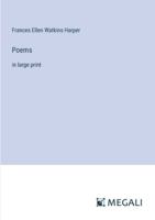 Poems: in large print 3368301764 Book Cover