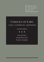 Conflict of Laws, Cases, Comments, and Questions (American Casebook Series) B0GXX184MV Book Cover