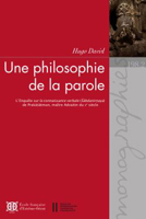 Une Philosophie de la Parole: L'Enquete Sur La Connaissance Verbale (Sabdanirnaya) de Prakasatman, Maitre Advaitin Du Xe Siecle (Edition Critique, Tra 3700186975 Book Cover