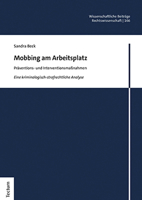 Mobbing Am Arbeitsplatz: Praventions Und Interventionsmassnahmen (Wissenschaftliche Beitrage Aus Dem Tectum Verlag: Rechtswissenschaft, 166) 3828847072 Book Cover
