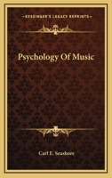 Psychology of Music 1164511203 Book Cover