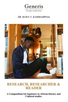RESEARCH, RESEARCHER & READER B0F26HCB5P Book Cover