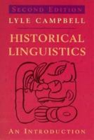 Historical Linguistics: An Introduction 0262531593 Book Cover