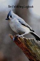Bird Watching Log Book: Bird Watching Journal NoteBook Diary, Unique Gift for Birders and Bird Watchers, Blue Crested Bird 1710140356 Book Cover